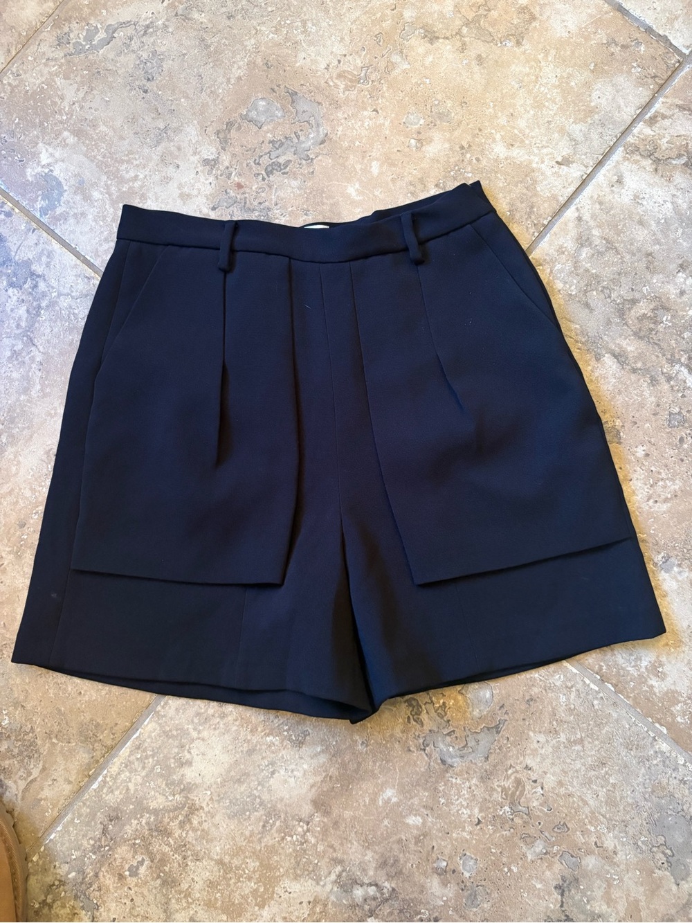 Maeve Women’s Black Tailored High-Waist Shorts